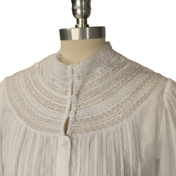 Mes Demoiselles Candice Top Size S 34 Edwardian Victorian Vintage Style Blouse - Picture 7 of 11